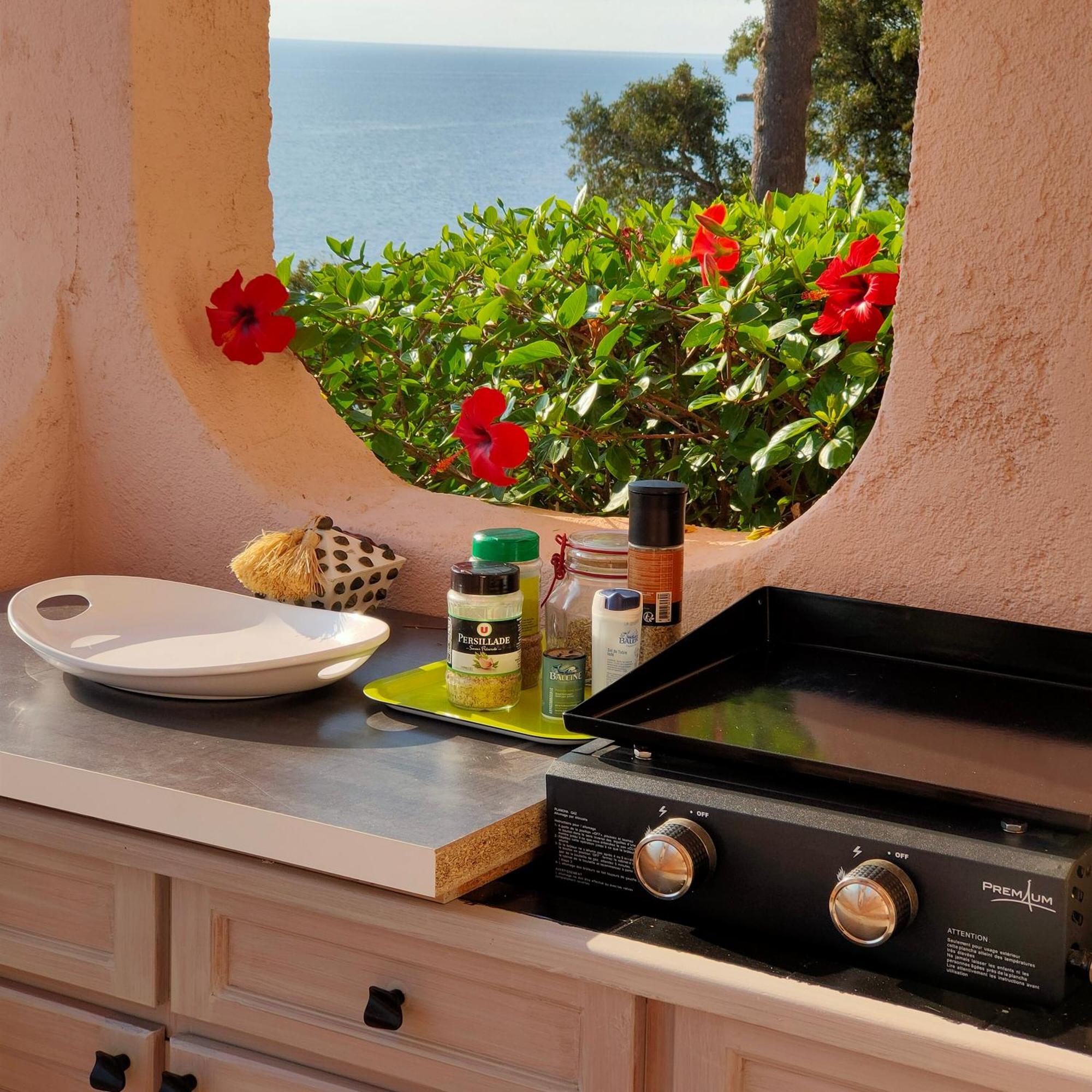 Studio Vue Sur Mer Conca Extérieur photo