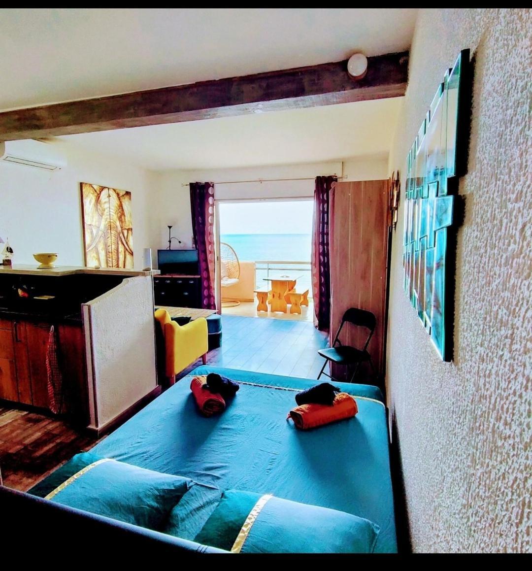 Studio Vue Sur Mer Conca Chambre photo